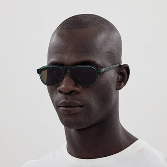 NEW BOTTEGA VENETA BV1292S 001 SUNGLASSES MEN BLACK PILOT EYEWEAR - Picture 2 of 4